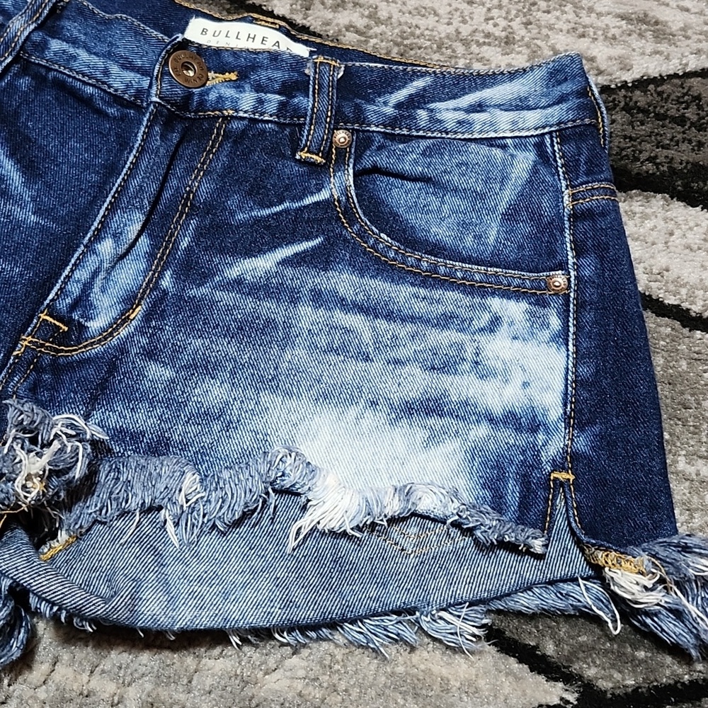 BULLHEAD DENIM CO. SLOUCHY RAW-EDGE DENIM JEAN SIZE 3 - Picture 6 of 11